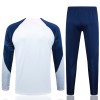 Sudadera De Entrenamiento Tottenham Hotspur Cremallera De Cuarto 23-24 Blanca - Hombre